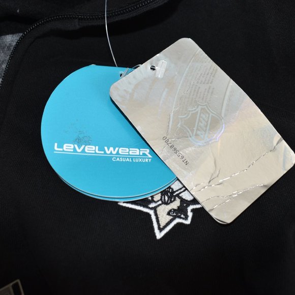 Levelwear Black Pittsburg Penguins Sweater XL - Picture 8 of 9